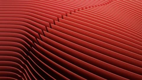 Abstract 3D Render Illustrazione stock