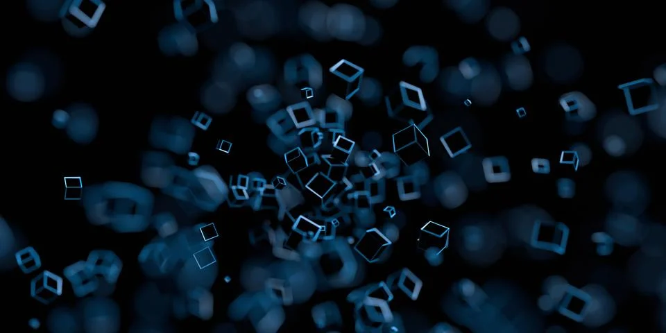 Abstract 3D Render Stock-Illustration