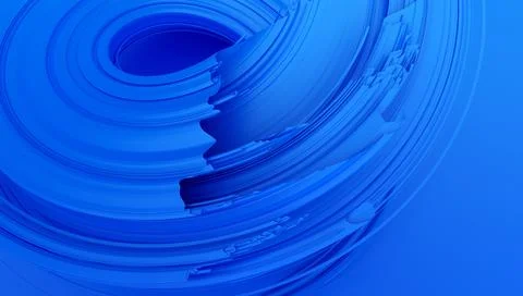 Abstract 3D Render Illustrazione stock