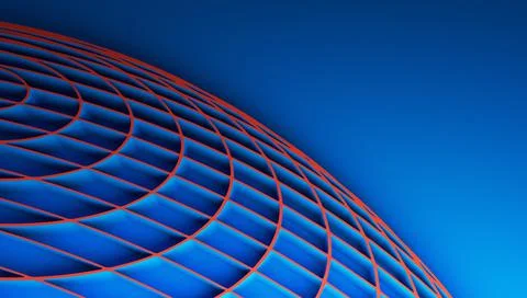 Abstract 3D Render Illustrazione stock