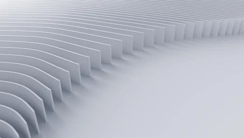 Abstract 3D Render Stock Illustration