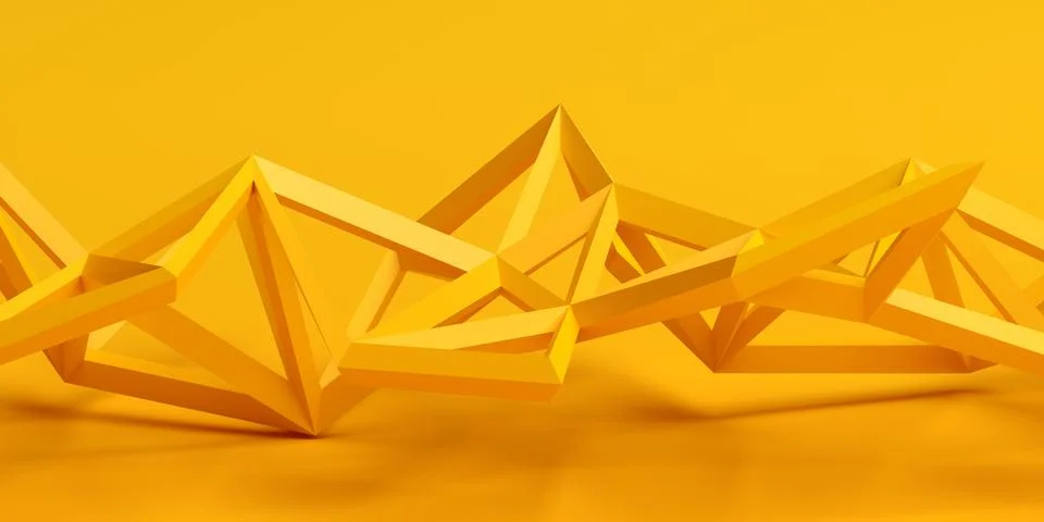 Abstract 3D Render Illustrazione stock