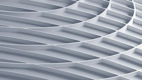 Abstract 3D Render Illustrazione stock