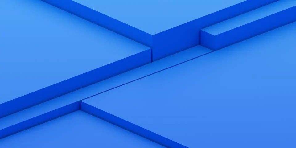 Abstract 3D Render Stock-Illustration