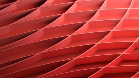 Abstract 3D Render Illustrazione stock