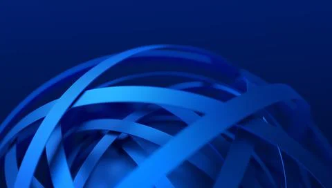 Abstract 3D Render Illustrazione stock