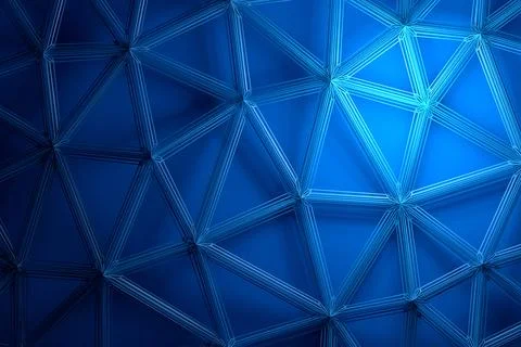 Abstract 3D Render Illustrazione stock