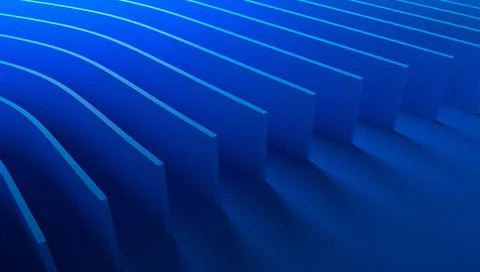 Abstract 3D Render Stock-Illustration