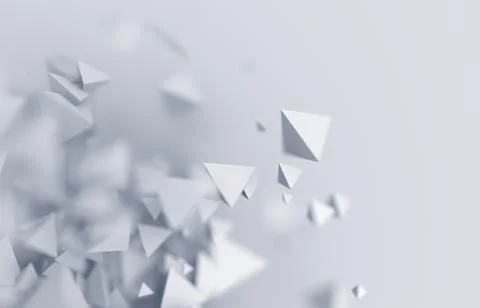 Abstract 3D Render Illustrazione stock