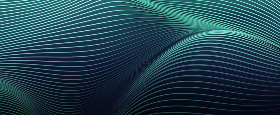 Abstract 3D Render Stock Illustration