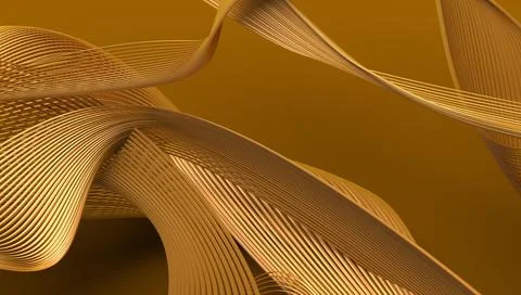 Abstract 3D Render Illustrazione stock