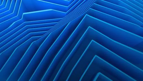 Abstract 3D Render Illustrazione stock