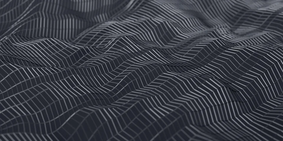 Abstract 3D Render Illustrazione stock