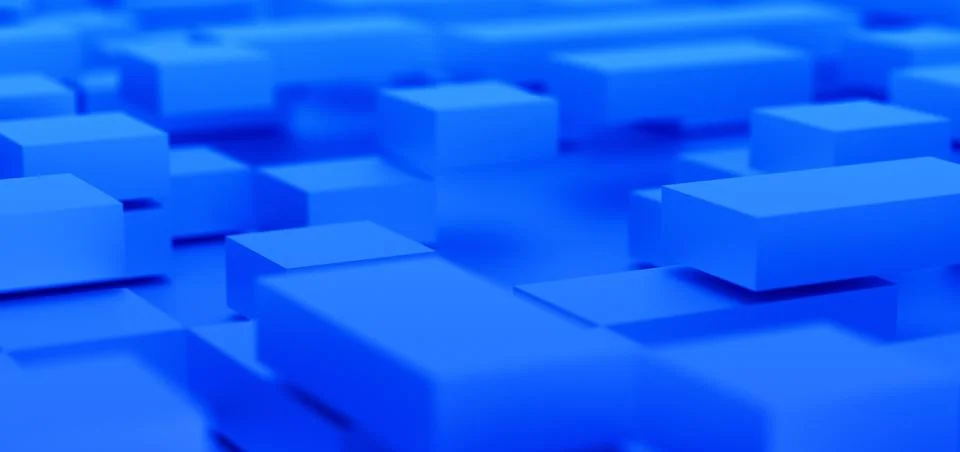 Abstract 3D Render Illustrazione stock