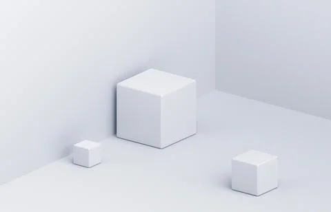 Abstract 3D Render Illustrazione stock