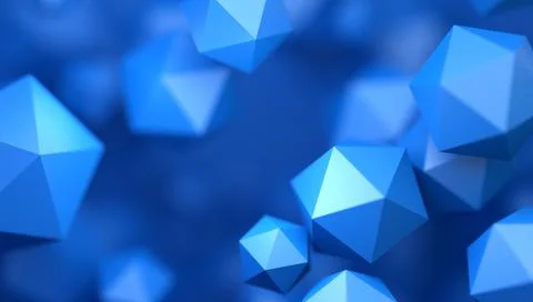 Abstract 3D Render Illustrazione stock