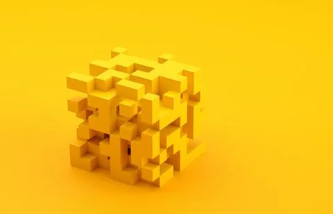 Abstract 3D Render Stock-Illustration