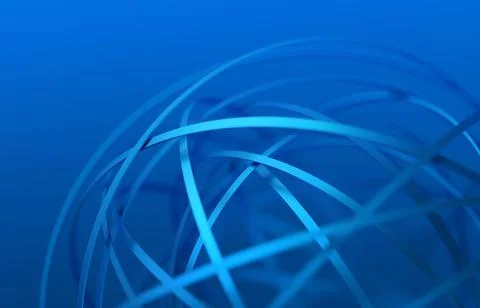 Abstract 3D Render Stock Illustration