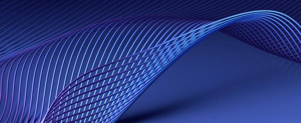 Abstract 3D Render Illustrazione stock