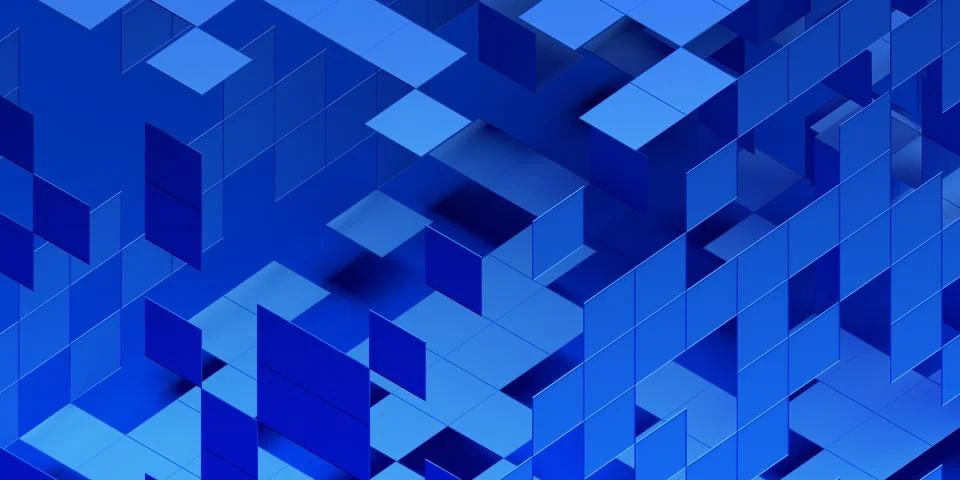 Abstract 3D Render Stock-Illustration