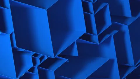 Abstract 3D Render Illustrazione stock