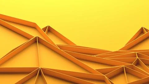 Abstract 3D Render Stock Illustration