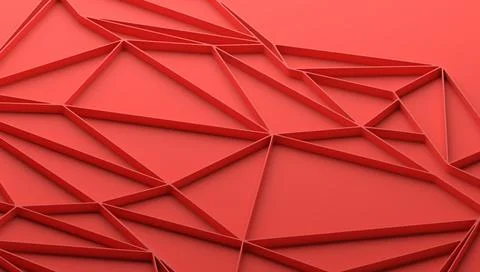 Abstract 3D Render Illustrazione stock