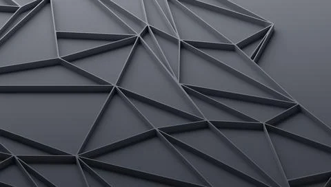 Abstract 3D Render Stock-Illustration