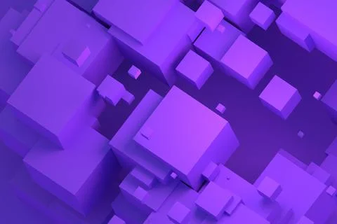 Abstract 3D Render Stock-Illustration