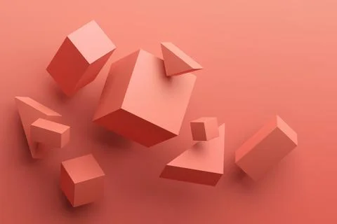 Abstract 3D Render Illustrazione stock