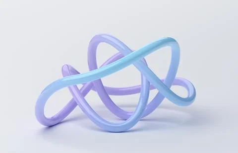 Abstract 3D Render Illustrazione stock