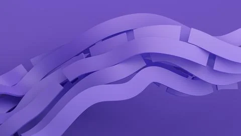 Abstract 3D Render Stock Illustration