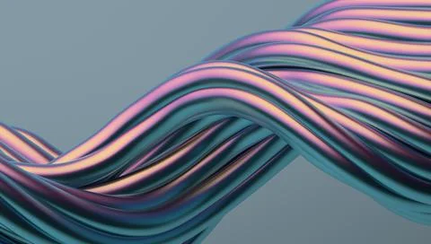 Abstract 3D Render Illustrazione stock