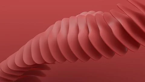 Abstract 3D Render Stock-Illustration