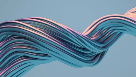 Abstract 3D Render Illustrazione stock