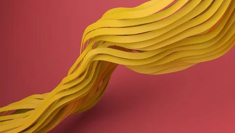 Abstract 3D Render Illustrazione stock