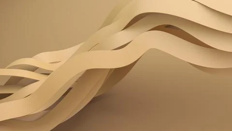 Abstract 3D Render Illustrazione stock