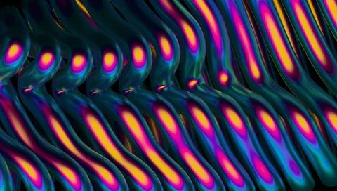 Abstract 3D Render Stock Illustration