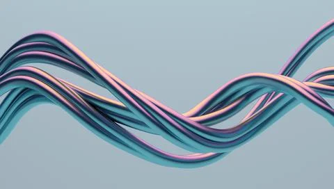 Abstract 3D Render Illustrazione stock