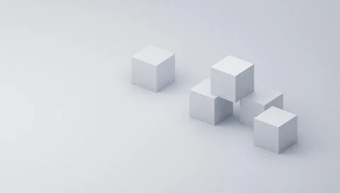 Abstract 3D Render Illustrazione stock