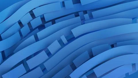 Abstract 3D Render Illustrazione stock