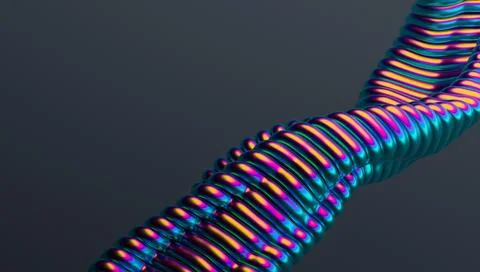 Abstract 3D Render Illustrazione stock