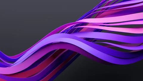 Abstract 3D Render 스톡 일러스트