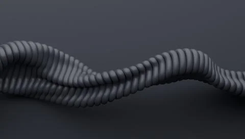 Abstract 3D Render Illustrazione stock