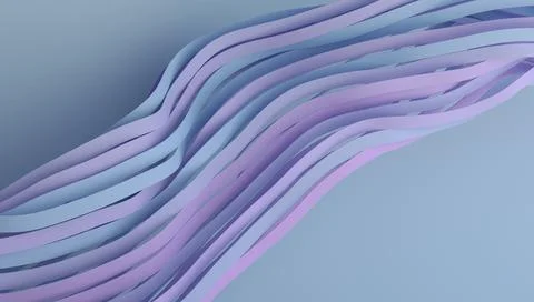 Abstract 3D Render Illustrazione stock