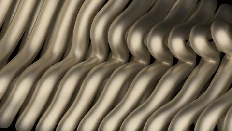 Abstract 3D Render Illustrazione stock