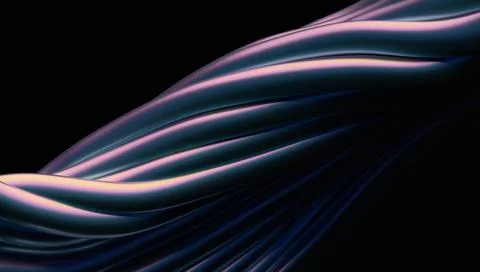 Abstract 3D Render Illustrazione stock