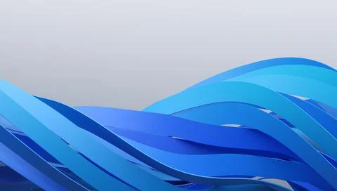 Abstract 3D Render Stock-Illustration