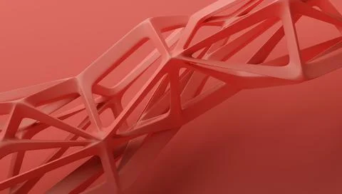 Abstract 3D Render Stock-Illustration
