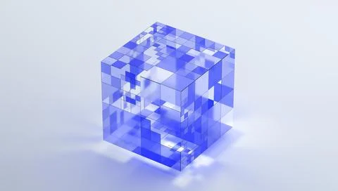 Abstract 3D Render Stock Illustration